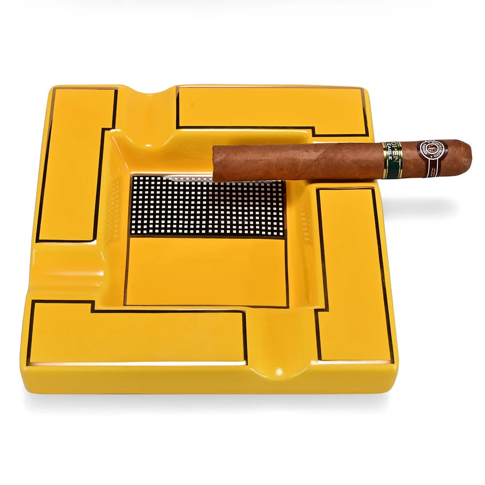 Ceramic Cigar Ashtray Square