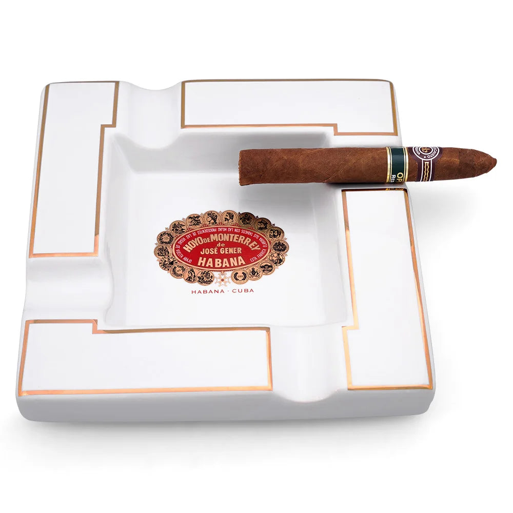 Ceramic Cigar Ashtray Square