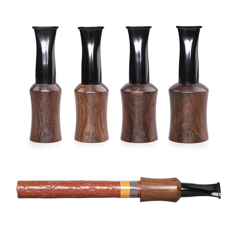 Four Piece Ebony Cigar Holder