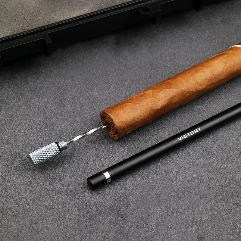 Stainless Steel Cigar Draw Enhancer