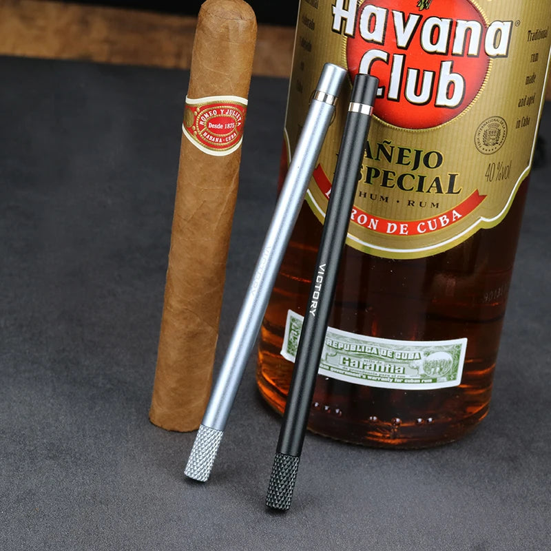 Stainless Steel Cigar Draw Enhancer