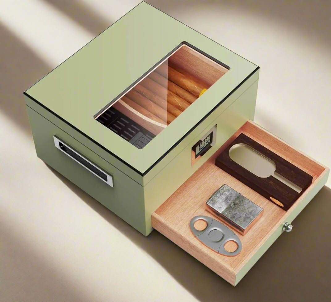 Mojar Spanish Cedar Cigar Humidor 30-70 Count