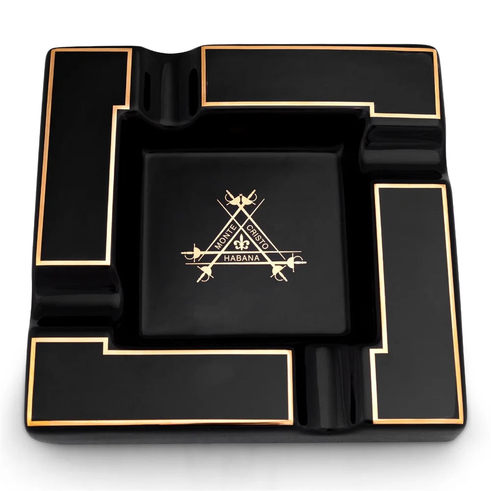 Ceramic Cigar Ashtray Square