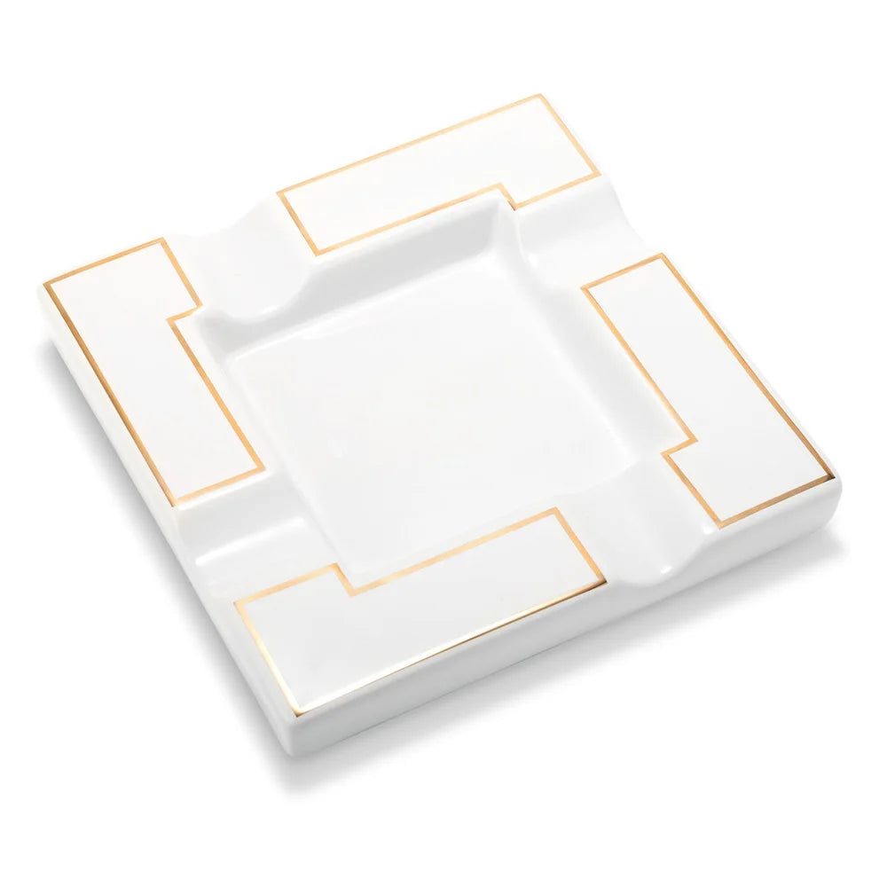 Ceramic Cigar Ashtray Square