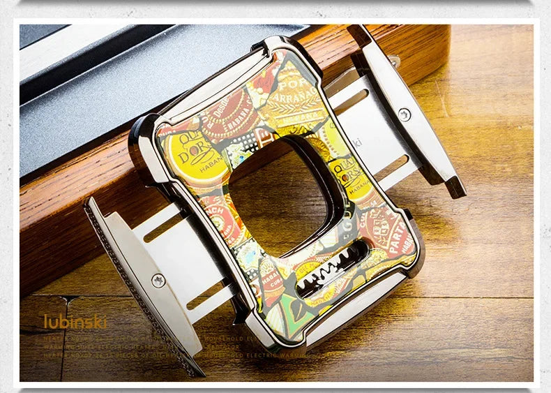 LUBINSKI Stainless Steel Cigar Cutter