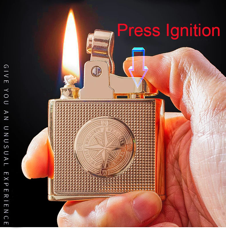 Retro Trench Style Kerosene Lighter