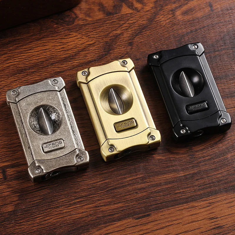 Zinc Alloy V-Cut Cigar Cutter