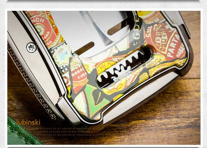 LUBINSKI Stainless Steel Cigar Cutter