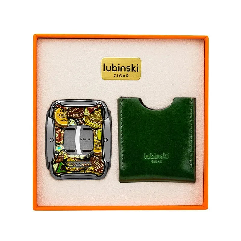 LUBINSKI Stainless Steel Cigar Cutter
