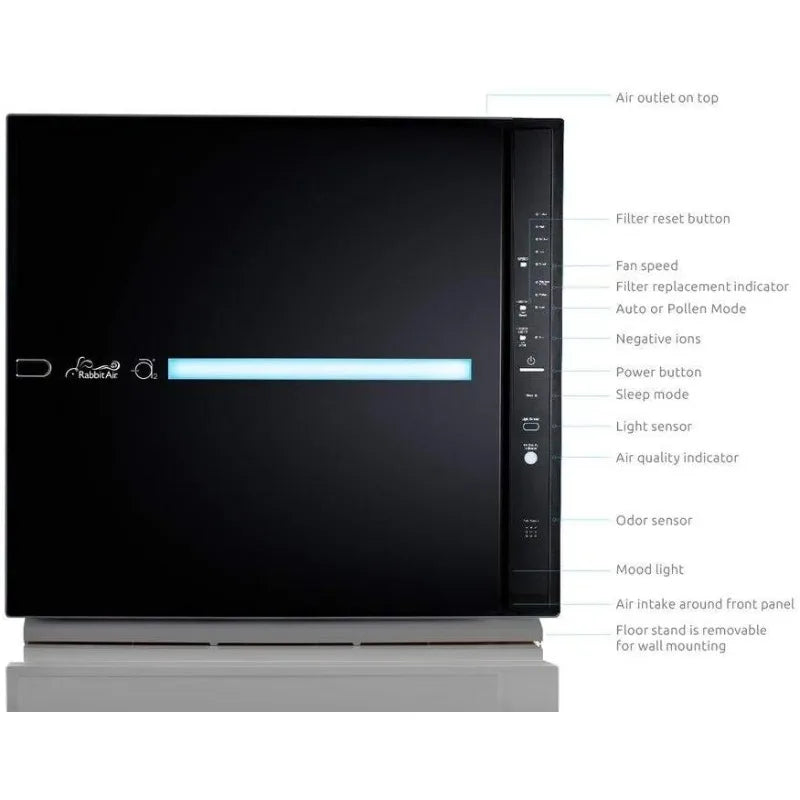 RabbitAir MinusA2 Ultra Quiet HEPA Air Purifier