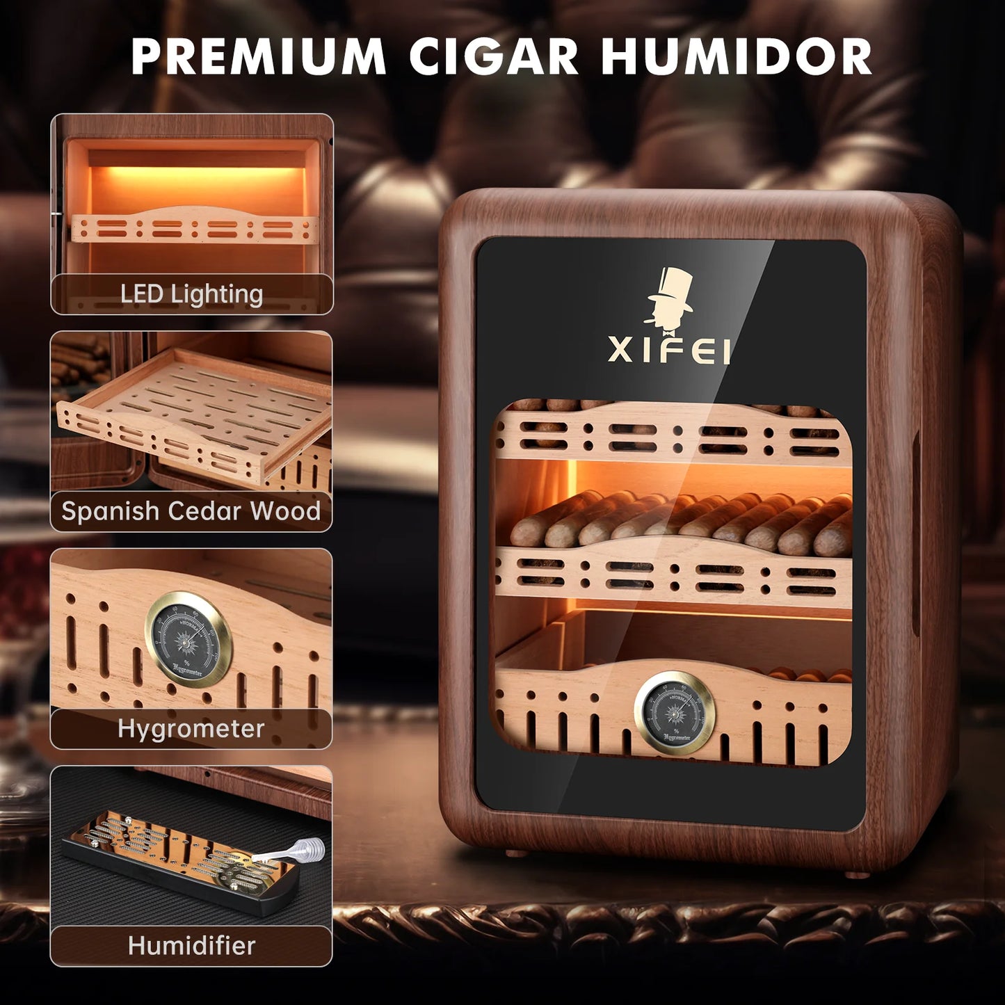 150ct Cigar Humidor