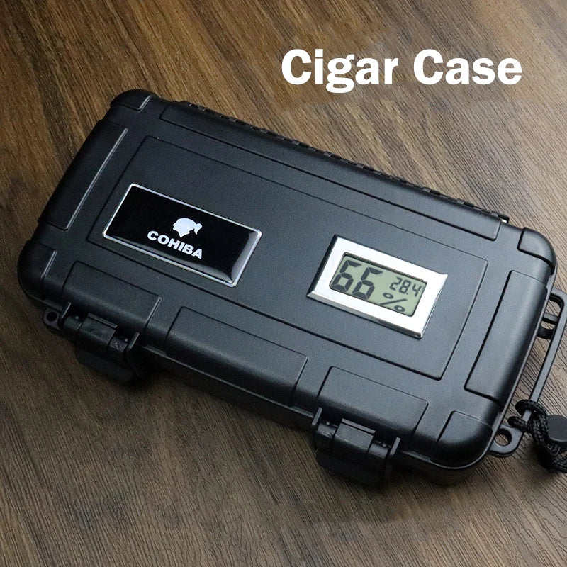 Travel Humidor With digital humidity display