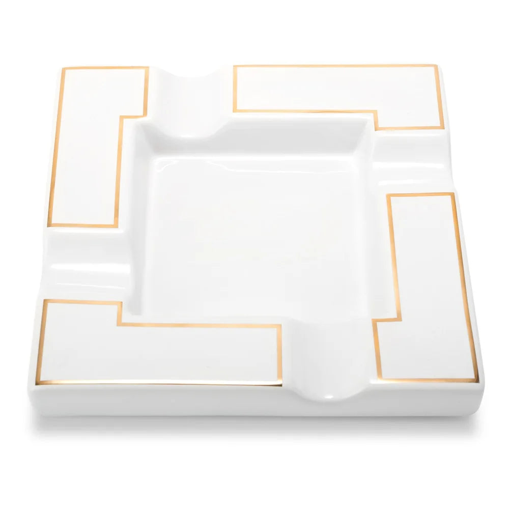Ceramic Cigar Ashtray Square