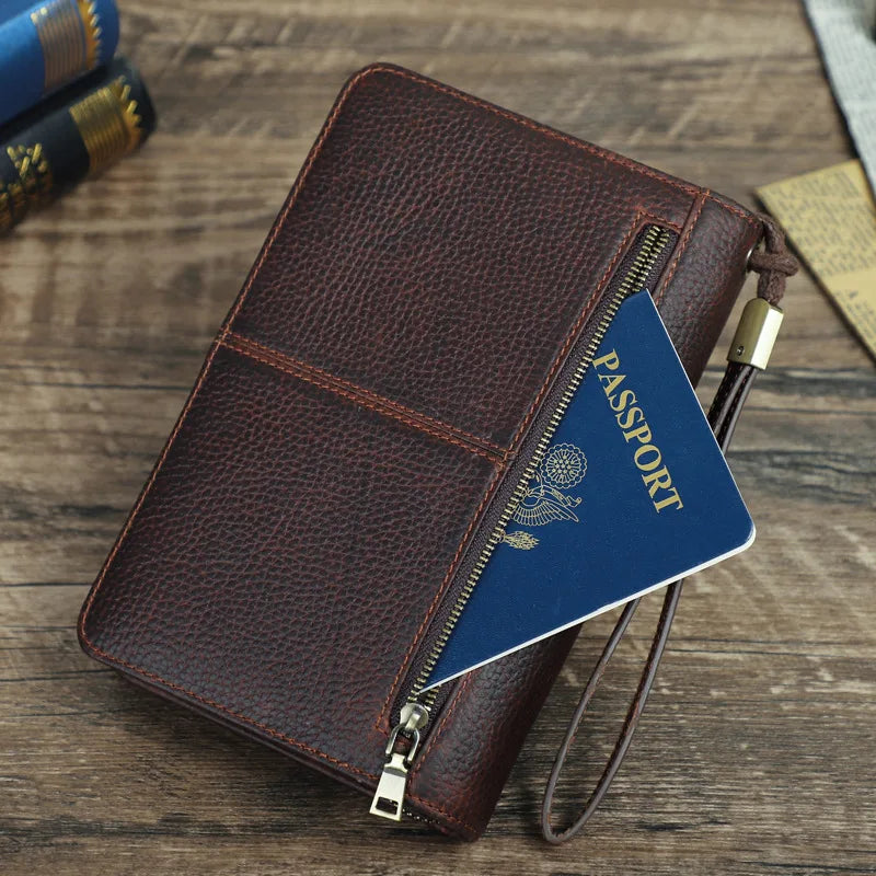 Leather Travel Humidor & Organizer