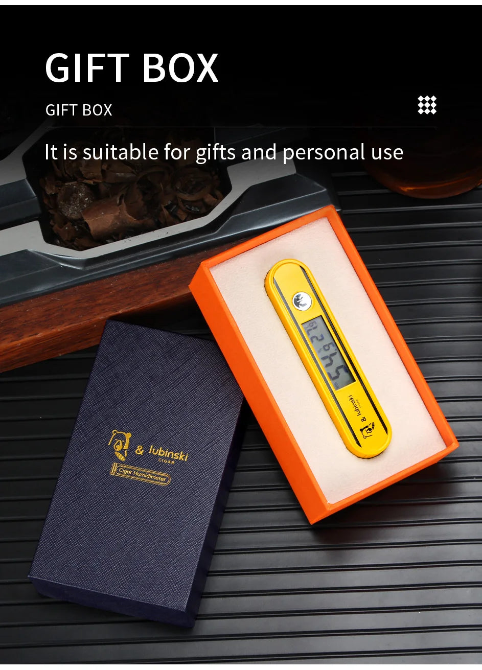 LUBINSKI Digital Cigar Humidimeter