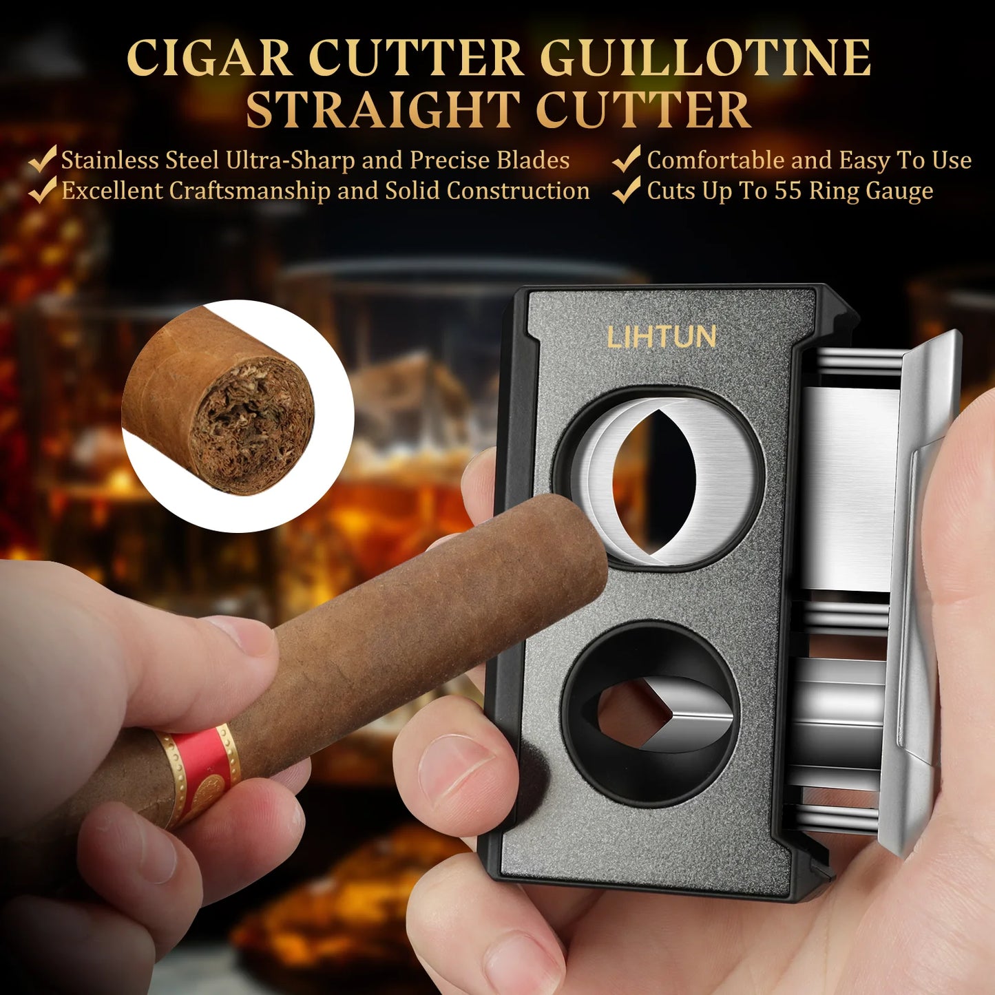 4 in 1 Cigar Cutter