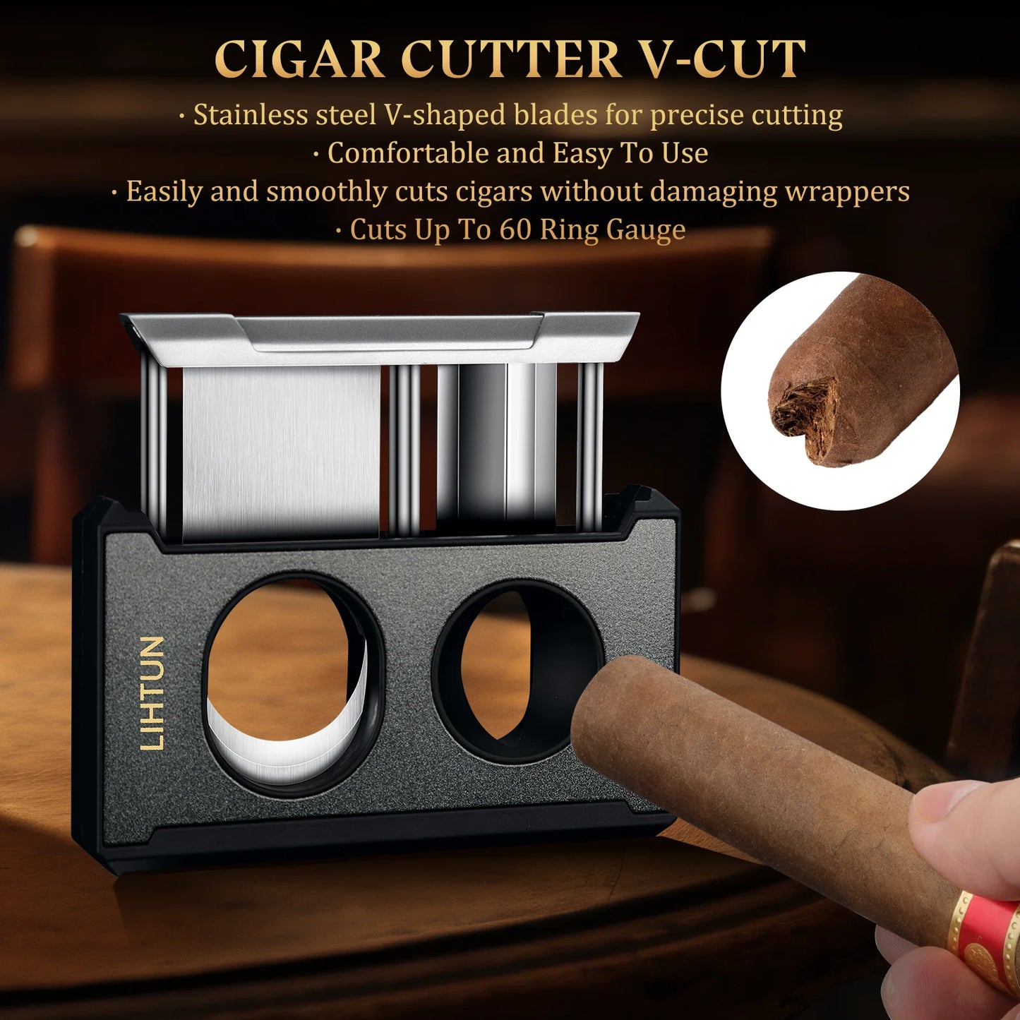 4 in 1 Cigar Cutter