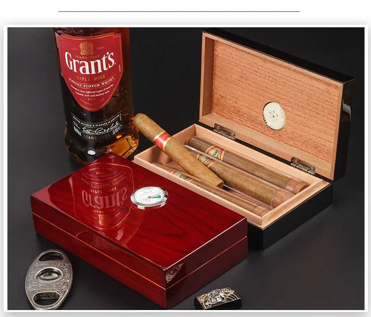 Cedar Wood Travel Cigar Humidor