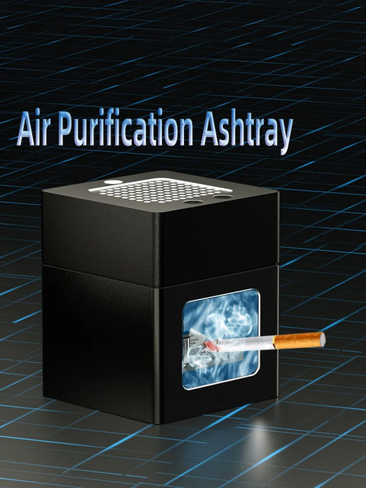 Desktop Smokeless Air Purifying Ashtray