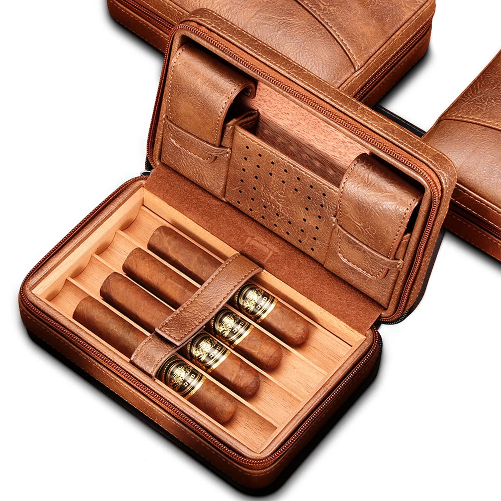 GALINER Humidor Cigar Travel Case