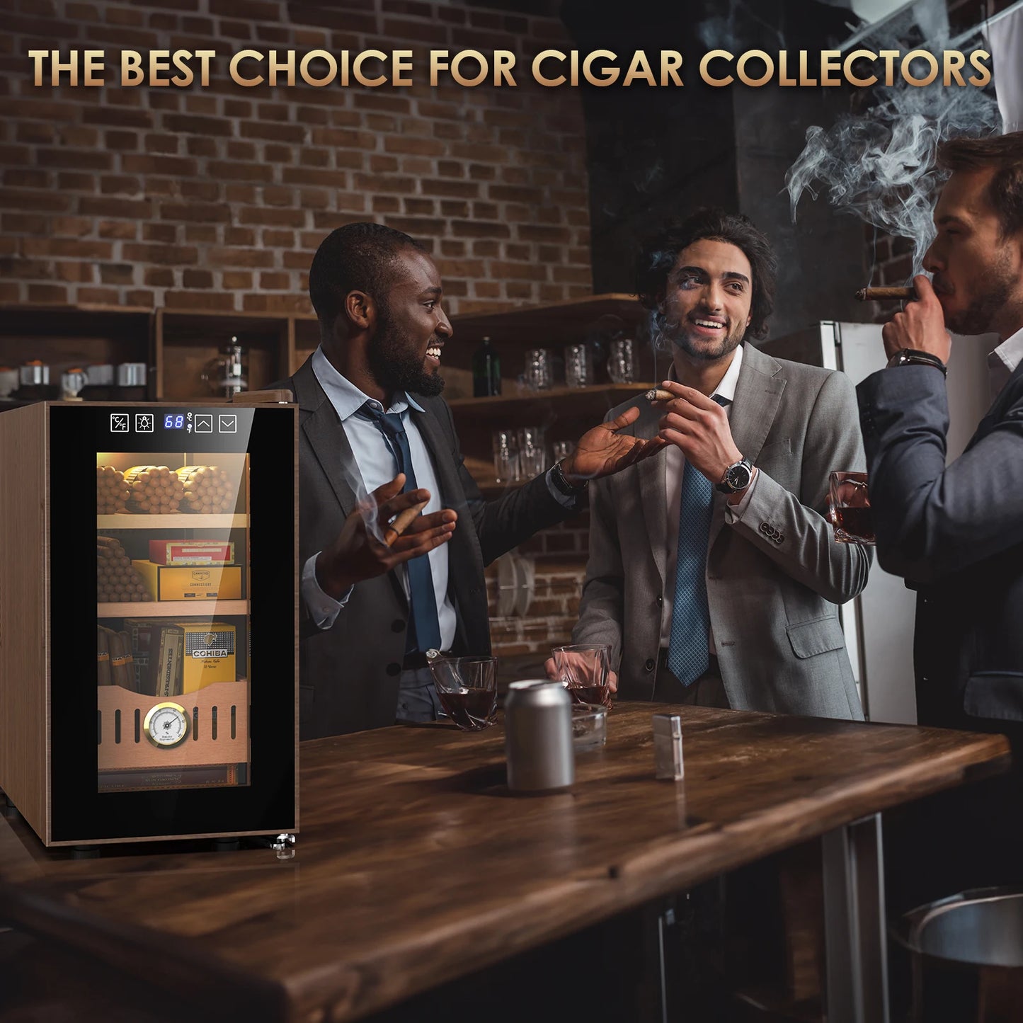 Temperature controlled Cigar Humidor