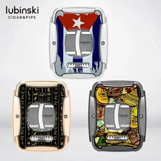 LUBINSKI Stainless Steel Cigar Cutter