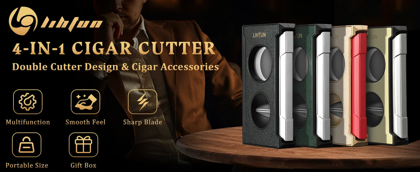 4 in 1 Cigar Cutter